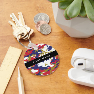Unabhängigkeitstag Wählen Sie Ihren Namen Personal Schlüsselanhänger