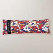 Unabhängigkeitstag Wählen Sie Ihren Namen Personal Seitenschläferkissen (Rückseite)