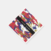 Unabhängigkeitstag Wählen Sie Ihren Namen Personal Serviette (Ecke)