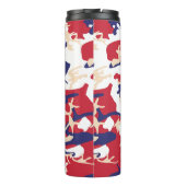 Unabhängigkeitstag Wählen Sie Ihren Namen Personal Thermosbecher (Rückseite)