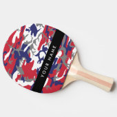 Unabhängigkeitstag Wählen Sie Ihren Namen Personal Tischtennis Schläger (Seitenansicht)