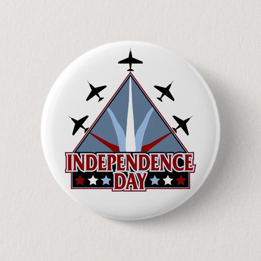 Unabhängigkeitstagknopf Button (Vorderseite)