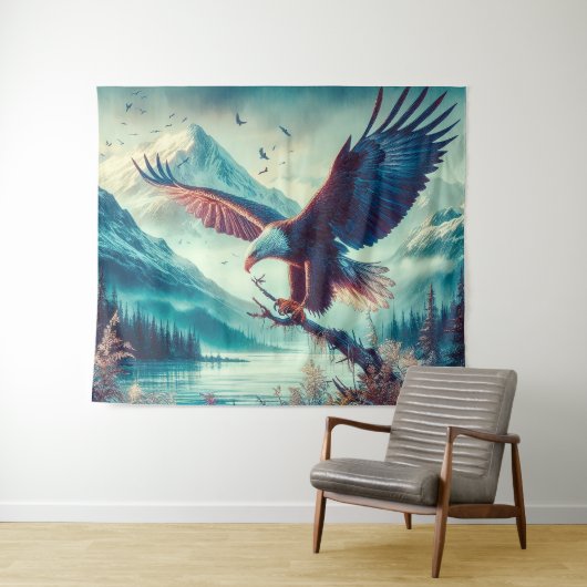 Unabhängigkeitswänge Wandteppich (Beispiel (Horizontal))