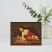 Unablässige Hingabe - Postkarte (Stehend Vorderseite)