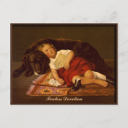 Unablässige Hingabe - Postkarte (Vorderseite)