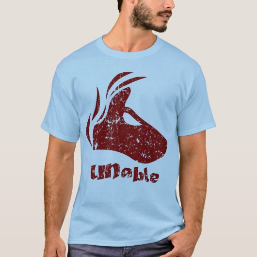 UnableDogStressed T-Shirt (Vorderseite)