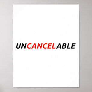Unabsagbare Redefreiheit verhindern Anti-Abbrechen Poster
