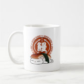 Unagi Eel Sushi Cat Kaffeetasse (Links)