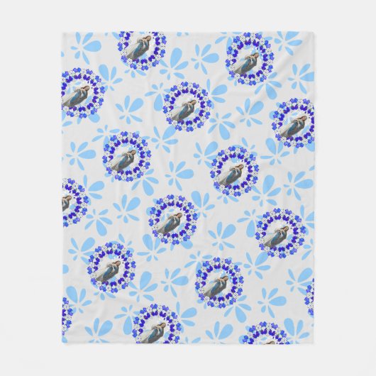 Unakkurate Jungfrau der Empfängnis Mary Fleecedecke (Vorderseite)