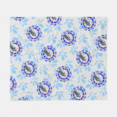 Unakkurate Jungfrau der Empfängnis Mary Fleecedecke (Vorderseite (Horizontal))