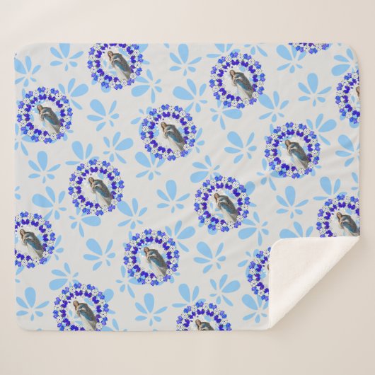 Unakkurate Jungfrau der Empfängnis Mary Sherpadecke (Vorderseite (Horizontal))