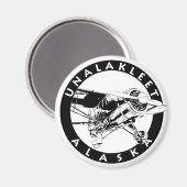 Unalakleet, Alaska Pilot Magnet (Vorderseite/Rückseite)