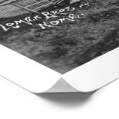 Unalaska, Alaska Kirche 1914 Poster (Ecke)