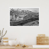 Unalaska, Alaska Kirche 1914 Poster (Küche)