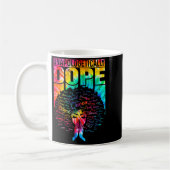 Unalogetically Black Pride Melanin African Tie Dye Kaffeetasse (Links)