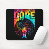Unalogetically Black Pride Melanin African Tie Dye Mousepad (Mit Mouse)