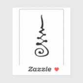 Unalom-Symbol Aufkleber (Blatt)