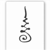 Unalom-Symbol Aufkleber (Vorderseite)