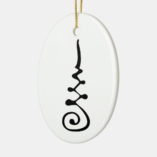 Unalom-Symbol Keramik Ornament (Links)