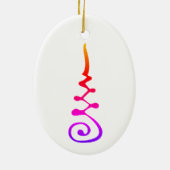 Unalom-Symbol Keramik Ornament (Hinten)