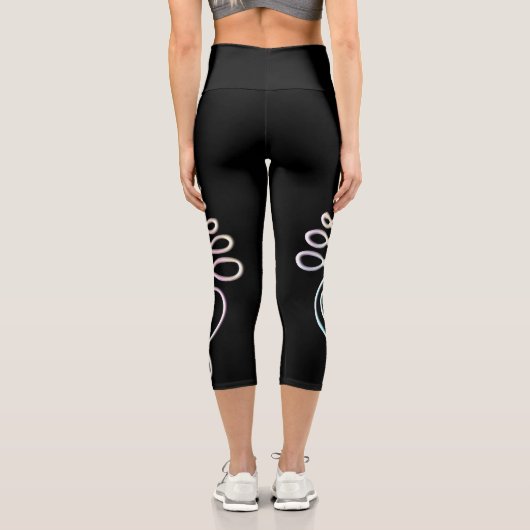 Unalome 2 capri leggings (Rückseite)