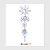 Unalome Group 1 Aufkleber (Blatt)