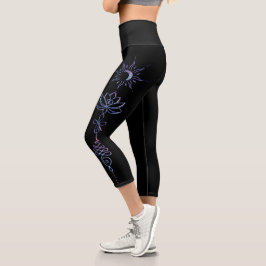 Unalome Group 1 Capri Leggings