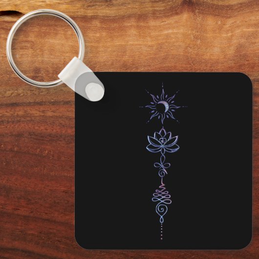 Unalome Group 1 Keychain Schlüsselanhänger (Vorderseite)