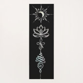 Unalome Group 2 Yogamatte (Rückseite)