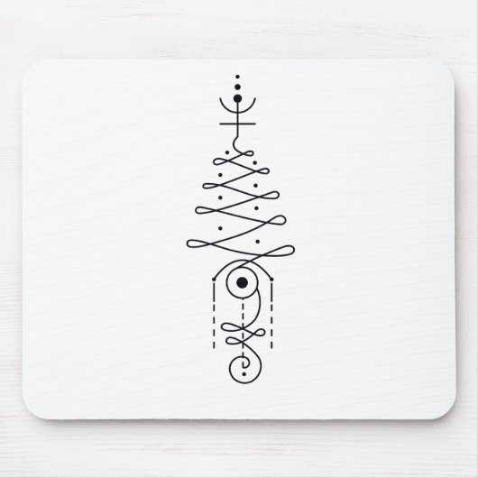 Unalome I Mousepad (Vorne)