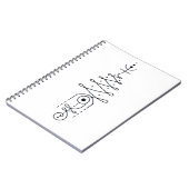 Unalome I Notizblock (Linke Seite)