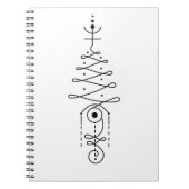 Unalome I Notizblock (Vorderseite)