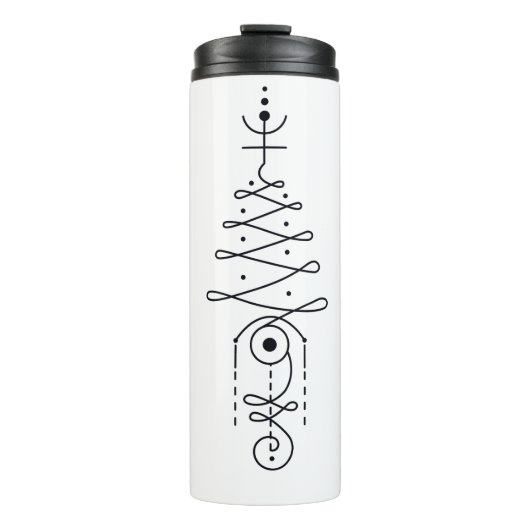 Unalome I Thermosbecher (Vorderseite)