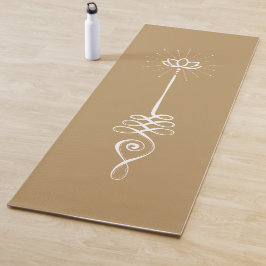 Unalome Schlichte Hintergründe - Fawn + Schnee Yog Yogamatte