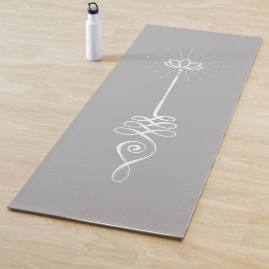 Unalome Schlichte Hintergründe - Nebel + Schnee-Yo Yogamatte (Beispiel)