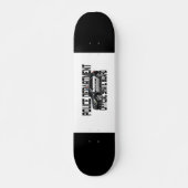 UNAMTLICHES POLIZEI-SKATEBOARD SKATEBOARD (Vorne)