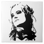 unamüsiert fliese (Vorderseite)