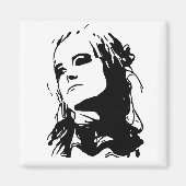 unamüsiert magnet (Vorne)