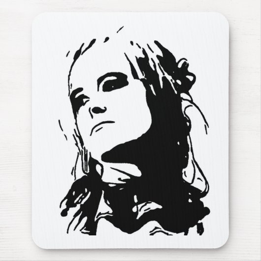 unamüsiert mousepad (Vorne)