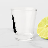 unamüsiert schnapsglas (Rechts)