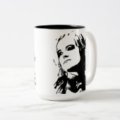 unamüsiert zweifarbige tasse (VorderseiteRechts)