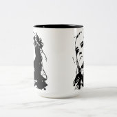 unamüsiert zweifarbige tasse (Mittel)