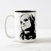 unamüsiert zweifarbige tasse (Links)