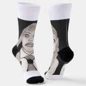 Unamüsierte Crew-Socken Socken (Gewinkelt)