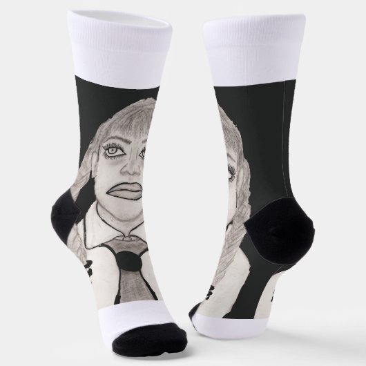 Unamüsierte Crew-Socken Socken (Gewinkelt)