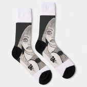 Unamüsierte Crew-Socken Socken (Rechts)