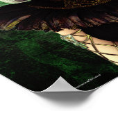 Unamüsierte gotische Kunstwerke Poster (Ecke)