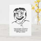 Unänderbar_Conclusion_Birthday_Card Karte (Gelbe Blume)