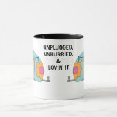 Unangekuppelte Lovin' It Retro Camper Tasse (Zentrum)