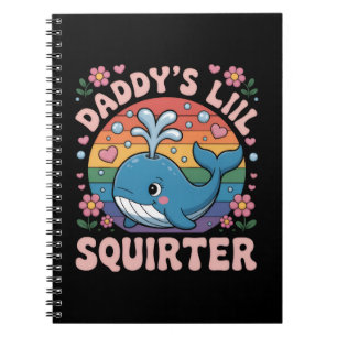 Unangemessen Daddy's Lil Squirter Peinlich Notizblock